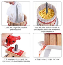 Load image into Gallery viewer, 1.6 Gallon Fruit Press Juice Maker - Adler's Store