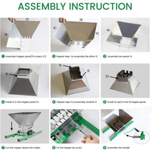 Load image into Gallery viewer, 1.8 Gallon Manual Fruit Crusher for Fruit Pressing Juicer - Adler's Store