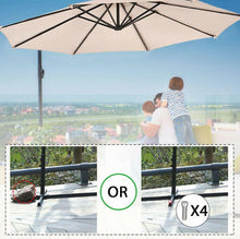 Load image into Gallery viewer, 10 Ft Hanging Offset Umbrella - Adler&#39;s Store