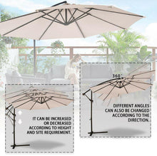 Load image into Gallery viewer, 10 Ft Hanging Offset Umbrella - Adler's Store
