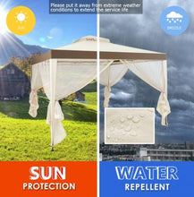 Load image into Gallery viewer, 10 x 10 Ft Gazebo with Mosquito Netting - Adler's Store