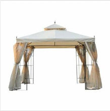 Load image into Gallery viewer, 10 x 10 Ft Steel Outdoor Garden 2 tier Gazebo - Adler's Store