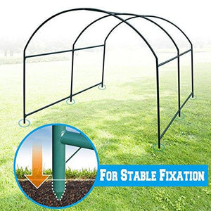 10x7 Ft Roll Up Access Walk-In Greenhouse - Adler's Store
