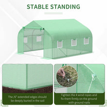 Load image into Gallery viewer, 11.5 x 10 x 7 Ft Portable Walk-In Tunnel Greenhouse - Adler's Store