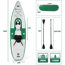 Load image into Gallery viewer, 11 Ft Quick Inflation Solo Kayak with Full Set of Accessories - Adler&#39;s Store