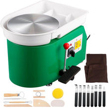 Load image into Gallery viewer, 11 Inch 350W Pottery Wheel with Lever Pedal and Clay Tools - Adler's Store