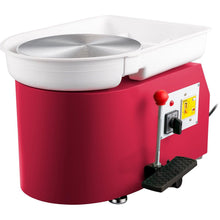 Load image into Gallery viewer, 11 Inch 350W Pottery Wheel with Lever Pedal and Clay Tools - Adler's Store