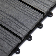 Load image into Gallery viewer, 12 x 12 Inch Interlocking HDPE All Weather Flooring Deck Tiles - Pack of 11 - Adler's Store