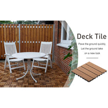 Load image into Gallery viewer, 12 x 12 Inch Interlocking HDPE All Weather Flooring Deck Tiles - Pack of 11 - Adler's Store