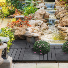 Load image into Gallery viewer, 12 x 12 Inch Interlocking HDPE All Weather Flooring Deck Tiles - Pack of 11 - Adler's Store