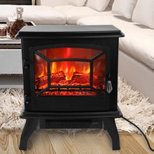 Load image into Gallery viewer, 1500W Electric Standing Fireplace Realistic Fire Flame - Adler's Store