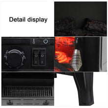 Load image into Gallery viewer, 1500W Electric Standing Fireplace Realistic Fire Flame - Adler's Store