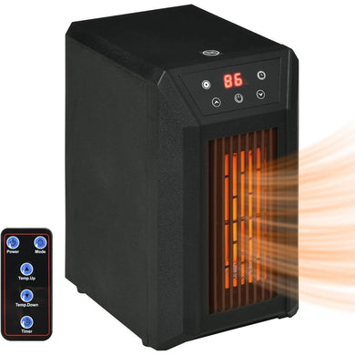 1500W Portable Fast Heating 3 Mode Electric Space Heater with Remote - Adler's Store