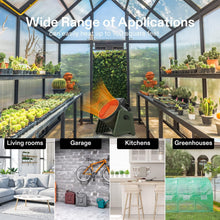 Load image into Gallery viewer, 1500W/750W Portable Greenhouse and Patio Waterproof Heater with Thermostat - Adler's Store