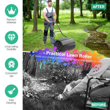Load image into Gallery viewer, 16 Gallons Lawn Roller Steel Drum Roller with U-Shaped Push Tow Handle - Adler's Store