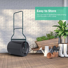 Load image into Gallery viewer, 16 Gallons Lawn Roller Steel Drum Roller with U-Shaped Push Tow Handle - Adler's Store