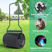 Load image into Gallery viewer, 16 Gallons Lawn Roller Steel Drum Roller with U-Shaped Push Tow Handle - Adler's Store