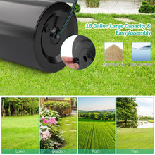 Load image into Gallery viewer, 16 Gallons Lawn Roller Steel Drum Roller with U-Shaped Push Tow Handle - Adler's Store