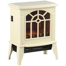 Load image into Gallery viewer, 18 Inch Electric Fireplace 750W/1500W Heater with Realistic Flames and Logs - Adler's Store