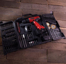 Load image into Gallery viewer, 18 Volt Cordless Drill Set with Drill Bit Set and Carrying Case - Adler's Store
