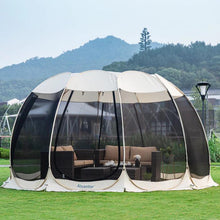 Load image into Gallery viewer, 2-15 Person Instant Pop Up Tent Portable Screened Shelter with Mesh Netting Carrying bags and Sandbags - Adler's Store