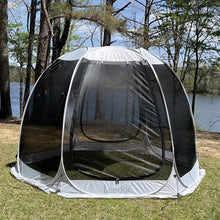Load image into Gallery viewer, 2-15 Person Instant Pop Up Tent Portable Screened Shelter with Mesh Netting Carrying bags and Sandbags - Adler's Store