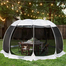 Load image into Gallery viewer, 2-15 Person Instant Pop Up Tent Portable Screened Shelter with Mesh Netting Carrying bags and Sandbags - Adler's Store