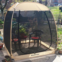 Load image into Gallery viewer, 2-15 Person Instant Pop Up Tent Portable Screened Shelter with Mesh Netting Carrying bags and Sandbags - Adler's Store