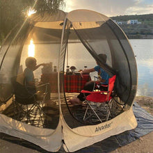 Load image into Gallery viewer, 2-15 Person Instant Pop Up Tent Portable Screened Shelter with Mesh Netting Carrying bags and Sandbags - Adler's Store