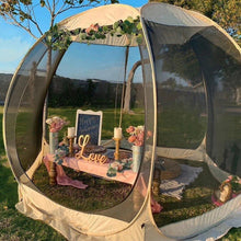 Load image into Gallery viewer, 2-15 Person Instant Pop Up Tent Portable Screened Shelter with Mesh Netting Carrying bags and Sandbags - Adler's Store