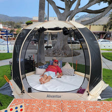 Load image into Gallery viewer, 2-15 Person Instant Pop Up Tent Portable Screened Shelter with Mesh Netting Carrying bags and Sandbags - Adler's Store