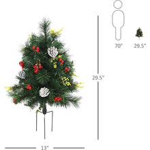 Load image into Gallery viewer, 2 Pack Pre-lit Cordless Artificial Christmas Tree - Adler's Store