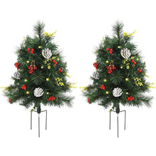 Load image into Gallery viewer, 2 Pack Pre-lit Cordless Artificial Christmas Tree - Adler's Store