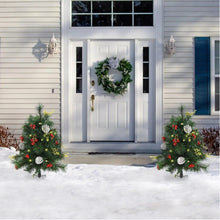 Load image into Gallery viewer, 2 Pack Pre-lit Cordless Artificial Christmas Tree - Adler's Store