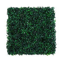 Load image into Gallery viewer, 20x20 Inch Artificial Boxwood Hedge Wall Mat - 12 Piece - Adler's Store