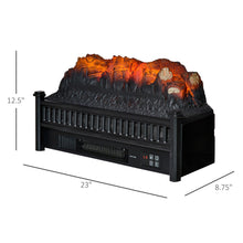 Load image into Gallery viewer, 23 Inch 4777 BTU Electric Log Set with Remote - Adler's Store