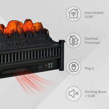 Load image into Gallery viewer, 23 Inch 4777 BTU Electric Log Set with Remote - Adler's Store