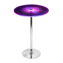 Load image into Gallery viewer, 23 Inch Color Changing Adjustable Bar Table - Adler's Store