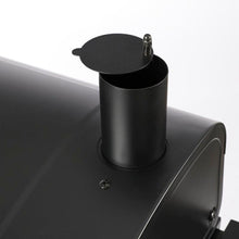 Load image into Gallery viewer, 24 Inch Powder Coated Barrel Charcoal BBQ Grill - Adler's Store