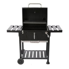 Load image into Gallery viewer, 24 Inch Powder Coated Barrel Charcoal BBQ Grill - Adler's Store