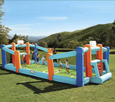 24 x 12 Ft Inflatable Soccer and Basketball Court with Blower - Adler's Store