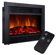 Load image into Gallery viewer, 28.5 Inch Electric Embedded Fireplace with Remote Control - Adler's Store