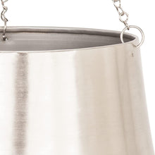 Load image into Gallery viewer, 2Pcs Modern Metallic Hanging Round Planter Set - Adler's Store