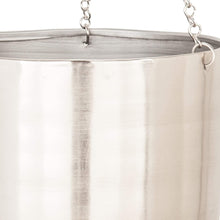 Load image into Gallery viewer, 2Pcs Modern Metallic Hanging Round Planter Set - Adler's Store