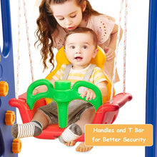 Load image into Gallery viewer, 3 in 1 Colorful Junior Climber and Slide Children Swing Set - Adler's Store