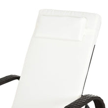 Load image into Gallery viewer, 3 Piece Adjustable Outdoor Wicker Lounge Chair Set - Adler's Store