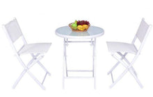 Load image into Gallery viewer, 3 Piece Folding Table and Chairs Patio Set - Adler's Store