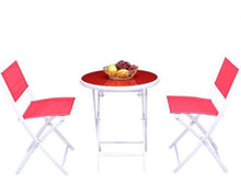Load image into Gallery viewer, 3 Piece Folding Table and Chairs Patio Set - Adler's Store