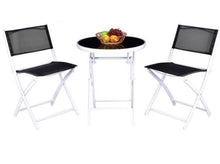 Load image into Gallery viewer, 3 Piece Folding Table and Chairs Patio Set - Adler's Store
