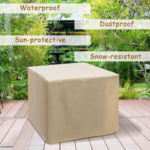 Load image into Gallery viewer, 30 Inch Square Fireplace Coffee Table Propane Gas Fire Pit Patio Centerpiece - Adler's Store